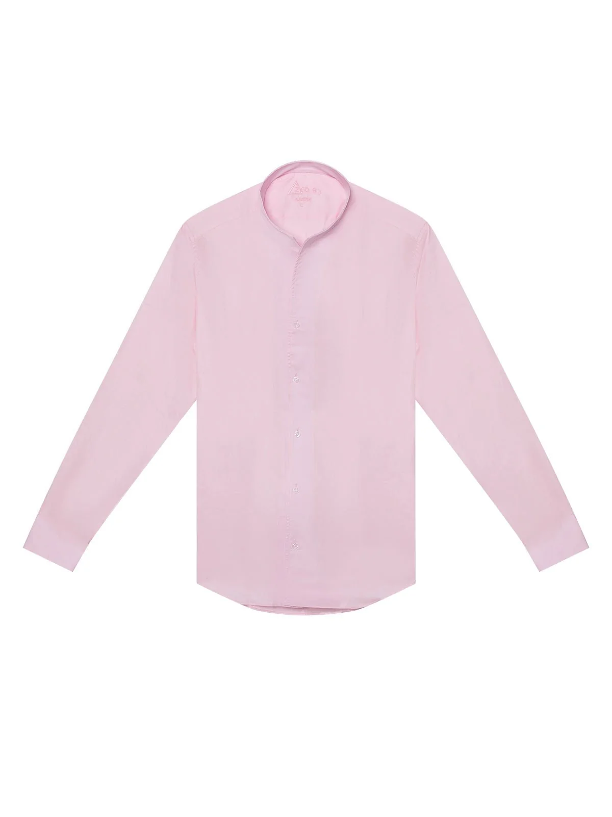 Chemise Rose Col Indien - Image 3