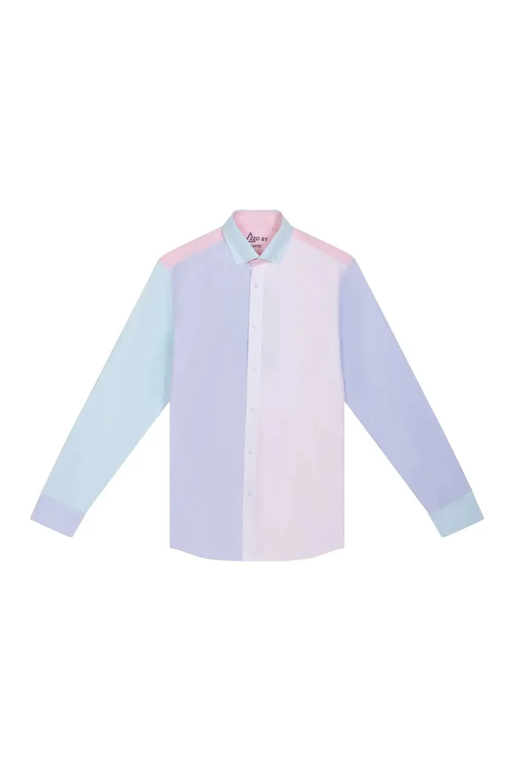 Chemise Patchwork Rose Pale - Image 6