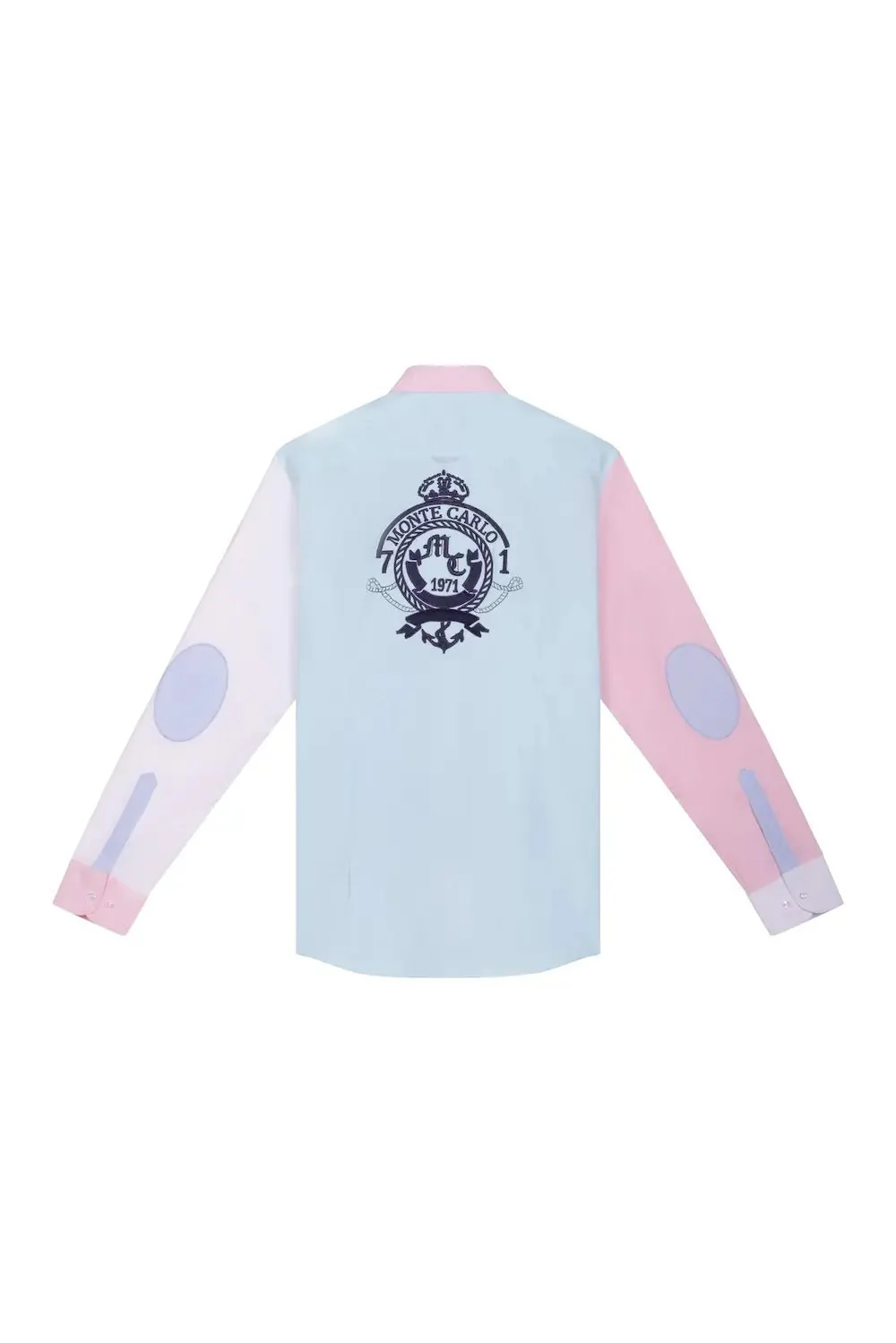 Chemise Patchwork Vert D'eau - Image 4