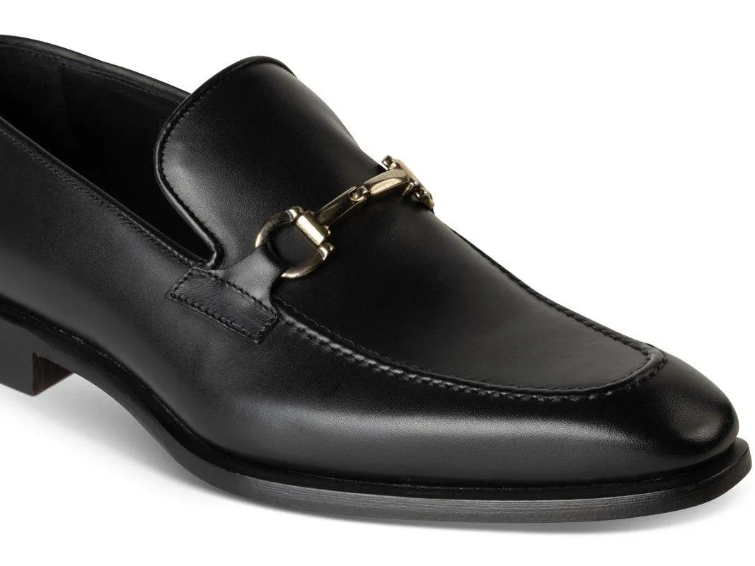 Chaussure Mocassin Cuir Noir ORSAY - Image 3