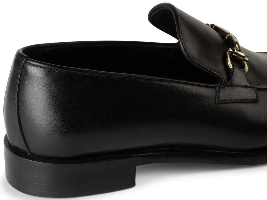 Chaussure Mocassin Cuir Noir ORSAY - Image 4