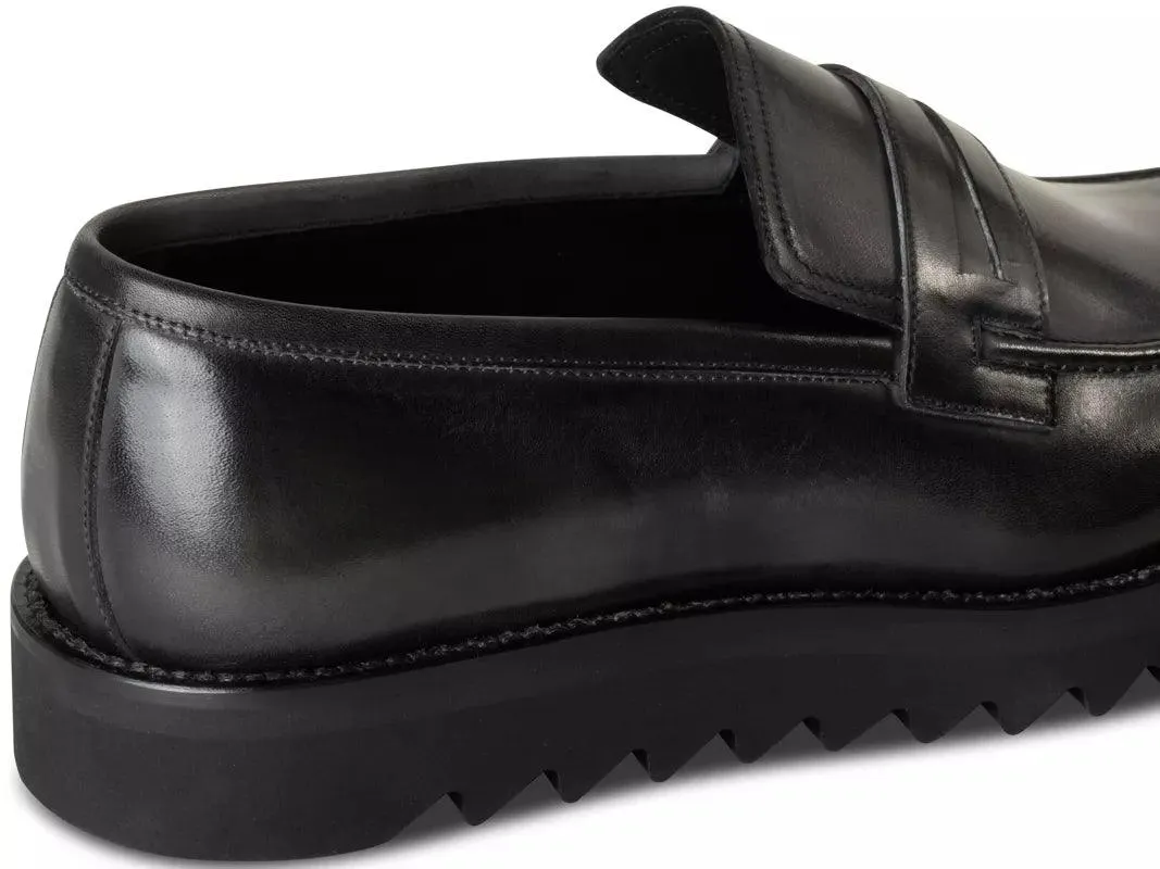 Chaussure Mocassin Cuir Noir MONTPARNASSE - Image 4