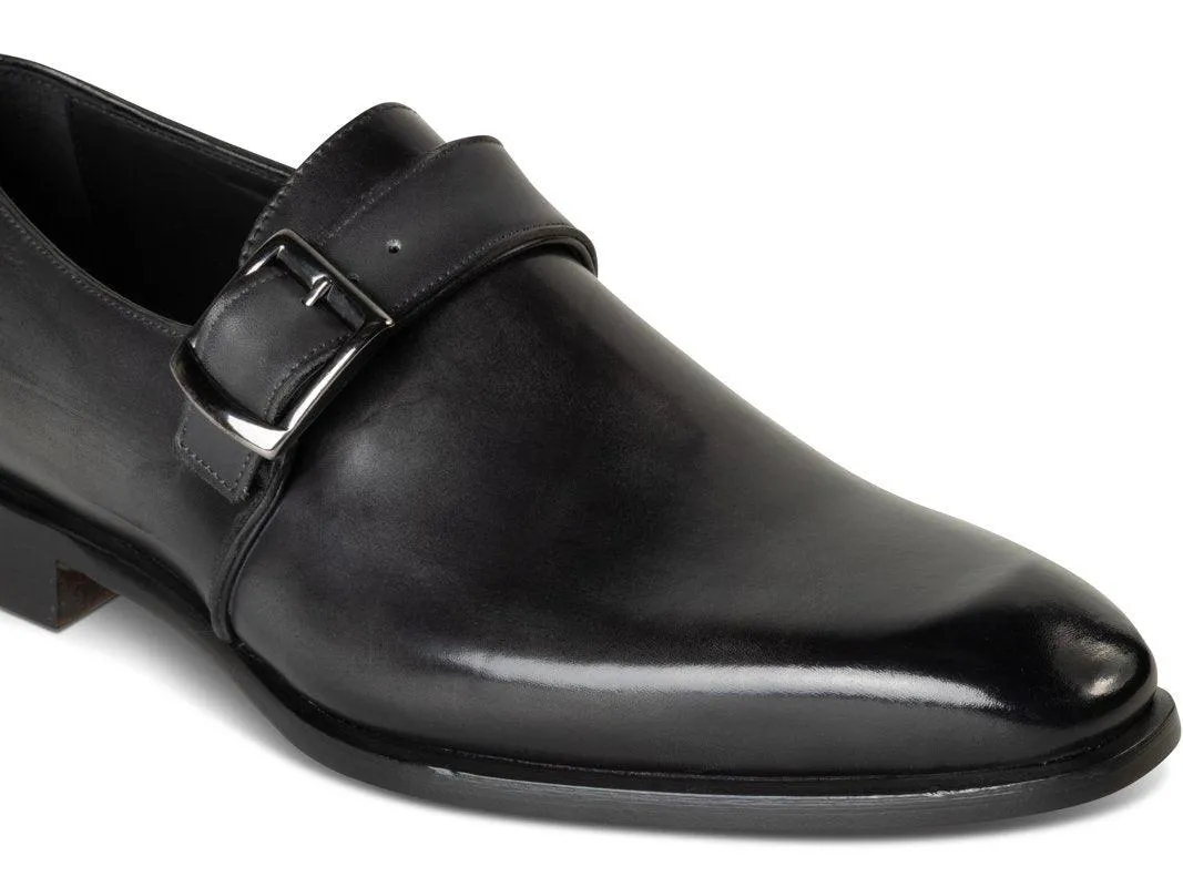 Chaussure Richelieu Cuir Gris SAINT-DENIS - Image 3