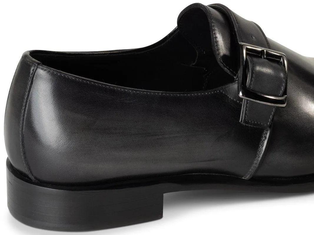 Chaussure Richelieu Cuir Gris SAINT-DENIS - Image 4