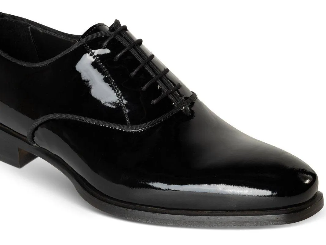 Chaussure Richelieu Cuir Noir Vernis OPÉRA - Image 3