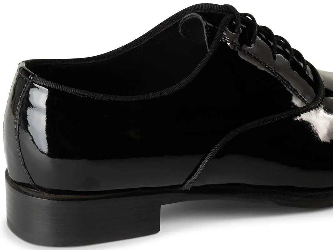 Chaussure Richelieu Cuir Noir Vernis OPÉRA - Image 4